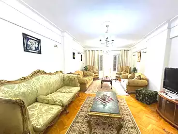 Furnished Apartment For rent in Kamal El-Deen Salah St., Smouha, 200 sqm