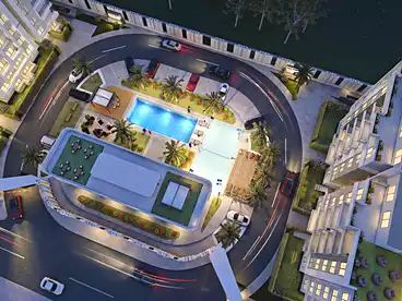 Apartments For sale in Riza Compound - Eagles, Compounds in Sheikh Zayed, 57 sqm
