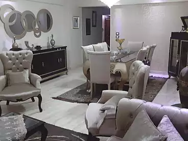 Furnished Apartment For rent in Sixteenth Neighborhood, El Sheikh Zayed, 185 sqm