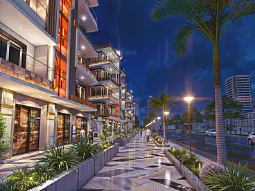 in New El Kawther District, Hurghada Resorts, 75 sqm