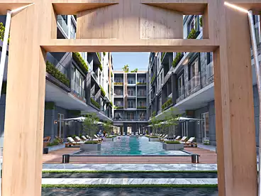 Apartments For sale in Mark Resort, Hurghada Resorts, 47 sqm