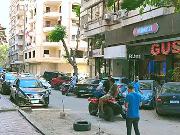 محلات للبيع في منطقة نادي الصيد، الدقي، 330 متر