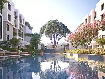 Apartments For sale in Platinum Resort - Orbit Group, Hurghada Resorts, 61 sqm