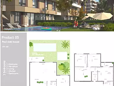 Properties For sale in Aqmar Compound - Kayan, Compounds in 6 October, 200 sqm