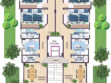 Duplex For sale in Golden Square, Hadayek October, 340 sqm