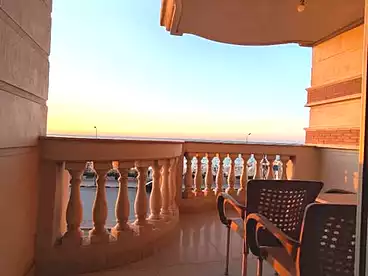 Furnished Apartment For sale in El Gaish Rd, El Mandara, 165 sqm