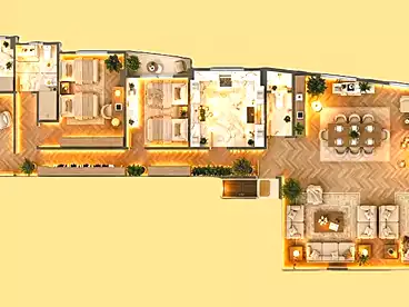 Apartments For sale in Fifth Neighborhood, Bait El Watan, 249 sqm