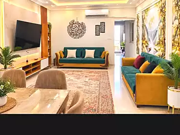 Furnished Apartment For sale in El Gaish Road, Sidi Bishr, 115 sqm