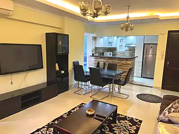 Apartment with Garden For rent in Phase 8, Extension of Rehab, 90 sqm