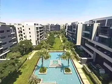Apartments For sale in Creek Town Compound - IL Cazar, Compounds in New Cairo, 128 sqm