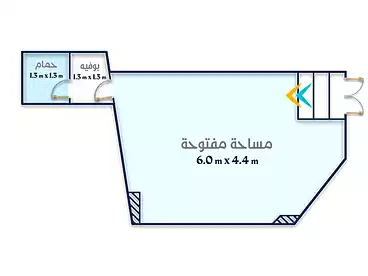 عقارات للبيع في شارع اللواء عبد التواب هديب، سموحة، 35 متر