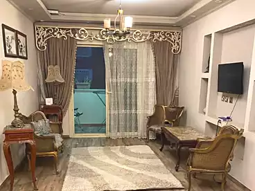 Furnished Apartment For rent in City Light Mall, El Seyouf, 165 sqm