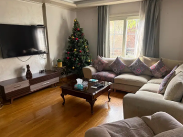 apartment for sale in masr elgdeda, offering elegant interiors, premium natural woodwork
