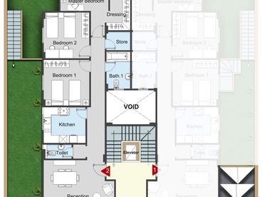 For sale - دوبلكس 255 M² Semi Finished