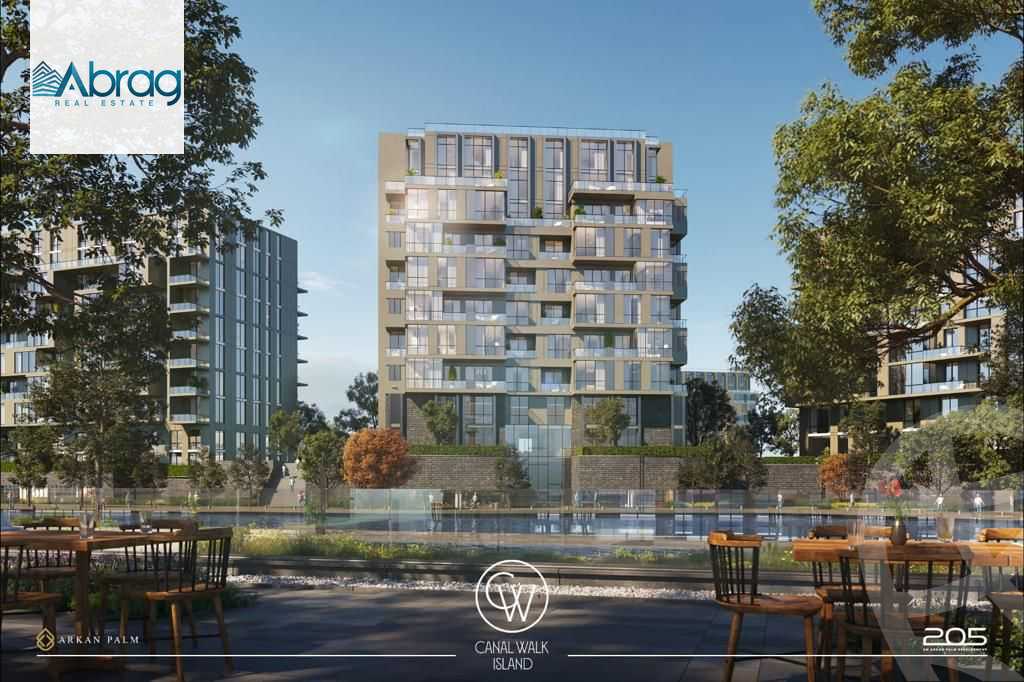 https://aqarmap.com.eg/ar/listing/6379084-for-sale-cairo-el-sheikh-zayed-city-compounds-canal-walk-island-205-compound-arkan-palm